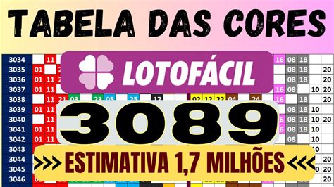 lotofácil 3089 - lotofacil fácil 3089